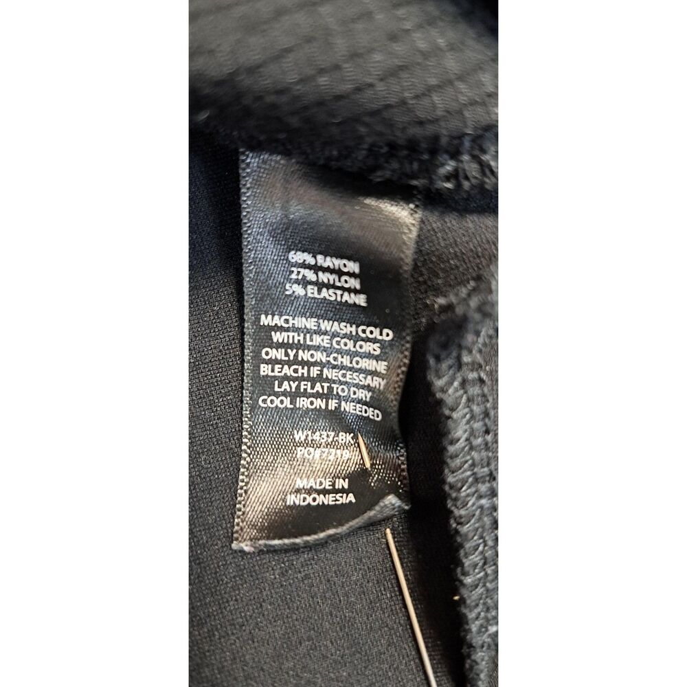 Betabrand Women's Side Zip Black Cigarette Dress Skinny Trousers Pants Small - Picture 9 of 9